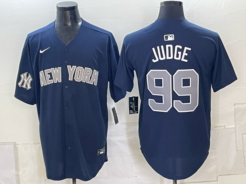 Men 2026 New York Yankees #99 Judge blue Nike MLB Jersey 0918004->new york yankees->MLB Jersey
